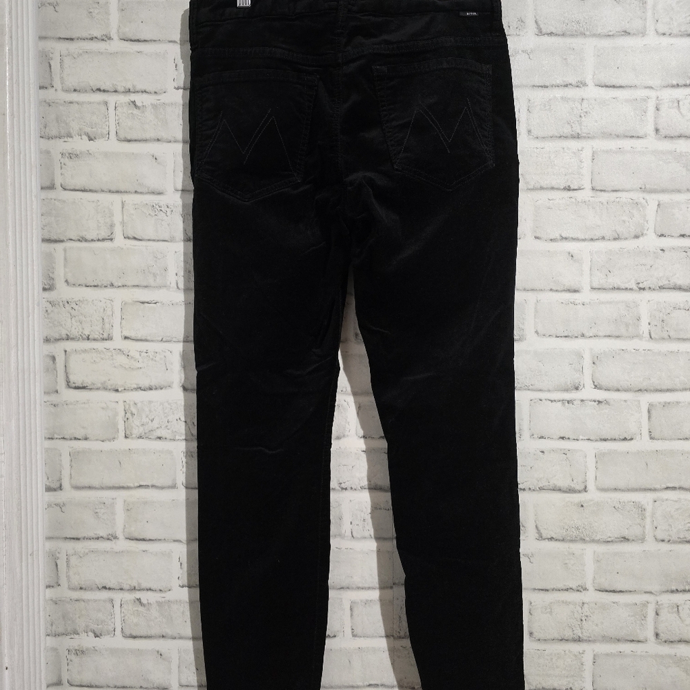 EUC Mother High Waisted Looker Ankle Soft Skills Black Size 30 - Picture 5 of 11